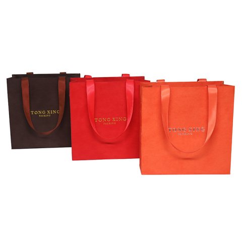 luxury jewelry clothing packaging gift shopping paper bags with logo