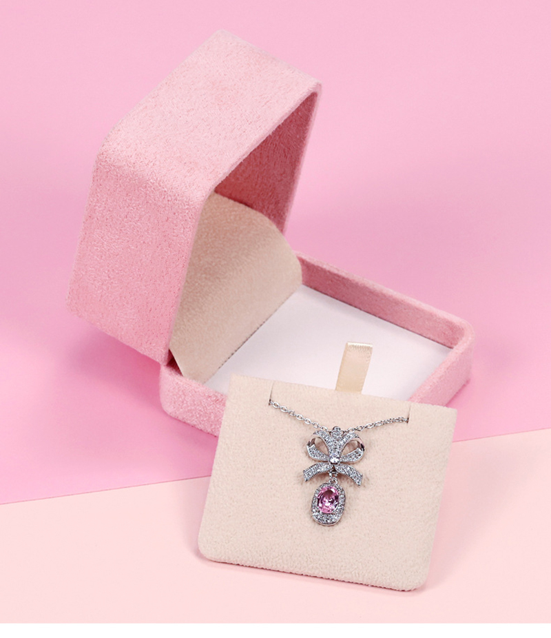 suede storage gift luxury jewelry plastic packaging