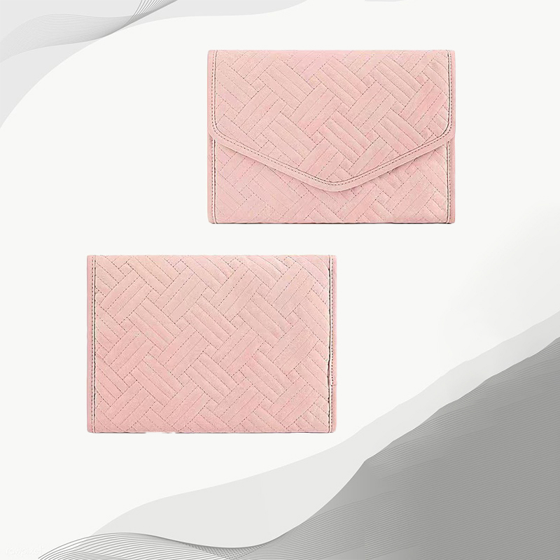 tas penyimpanan perhiasan kulit organizer lipat portabel