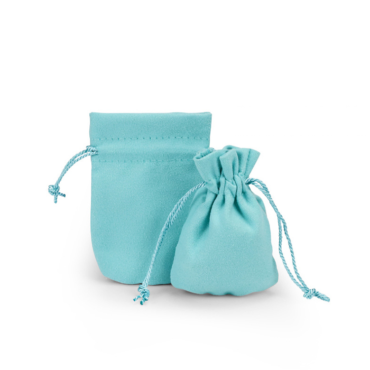 drawstring flannelette bag soft cloth storage bag string velvet bag
