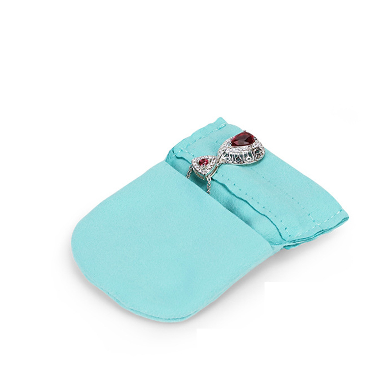 drawstring flannelette bag soft cloth storage bag string velvet bag