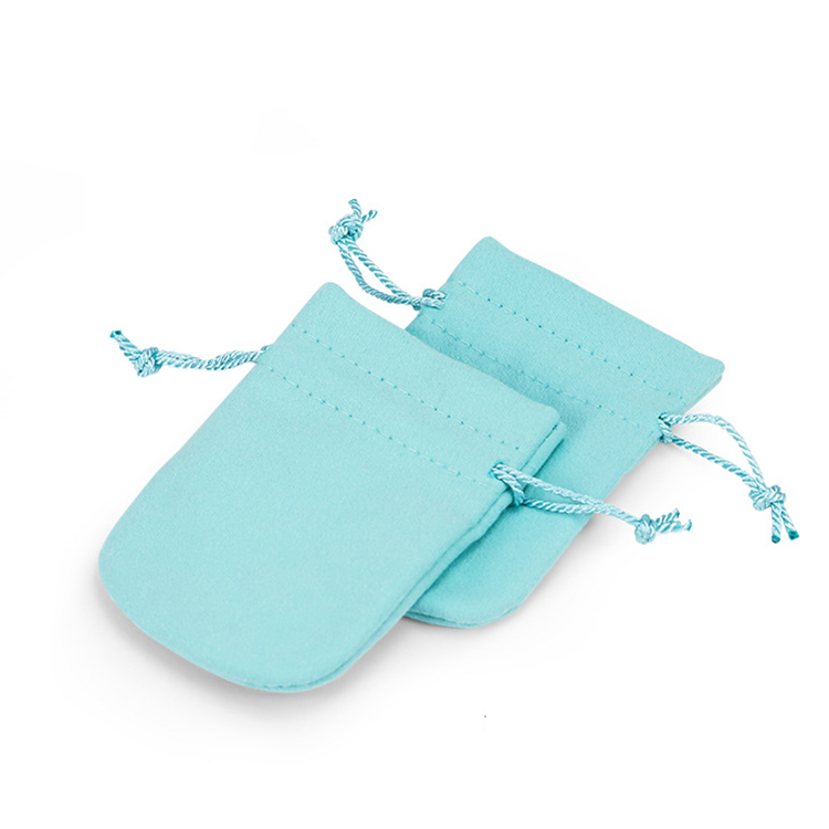 drawstring flannelette bag soft cloth storage bag string velvet bag