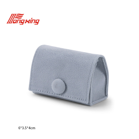 custom microfiber jewelry organizer thick sponge earring ring container