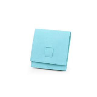 lightweight foldable jewelry pouch with snap lock