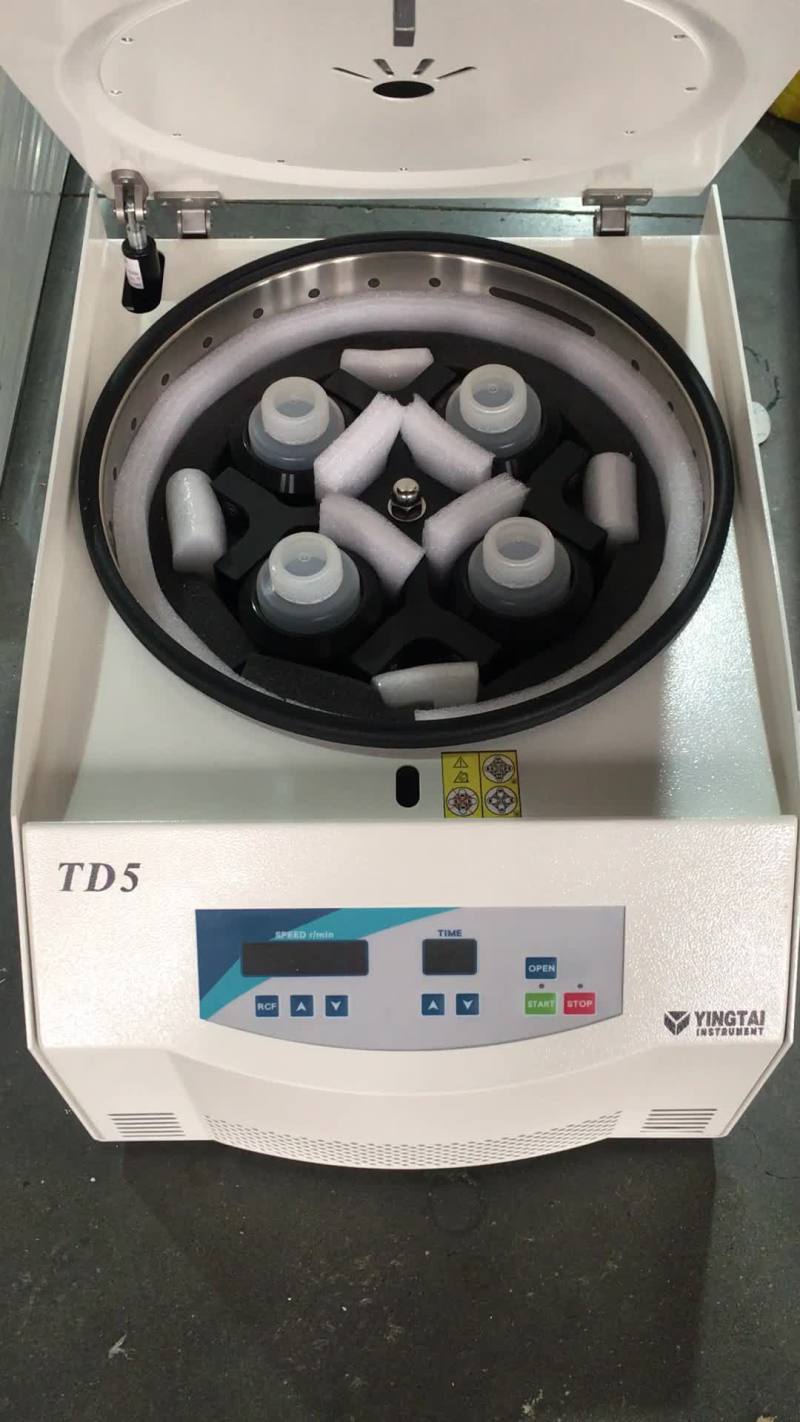 Benchtop Low Speed 5000 RPM Centrifuge Laboratory TD5