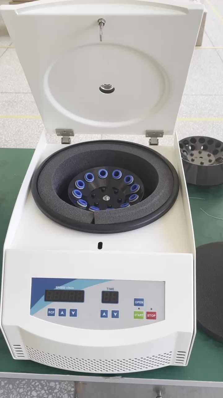 4000rpm low speed laboratory centrifuge with 12x15ml TD4A