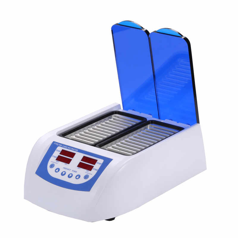 24 gel card incubator blood card ID card incubator