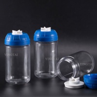 Laboratory plastic PC PPCO 500ml centrifuge bottle and tubes supplies