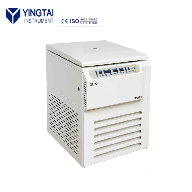 GL20 Floor standing high speed refrigerated centrifuge large capacity for lab