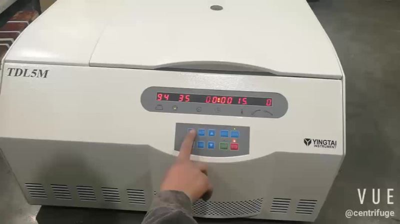 TDL5M 5000rmp refrigerated PRP blood bag centrifuge