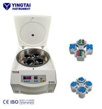 Low Speed large capacity swing bucket 4x800ml 5000 rpm lab centrifuge for lab and medical use