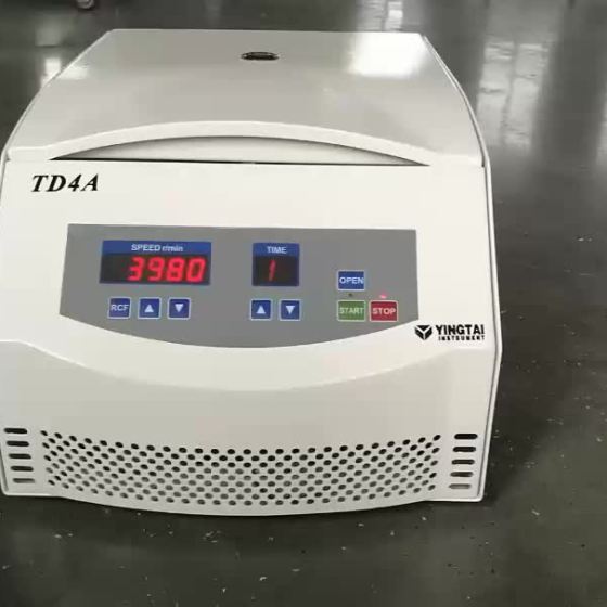 4000rpm 12/24 tubes x15/10/7/5ml benchtop medical centrifuge for medical & lab use