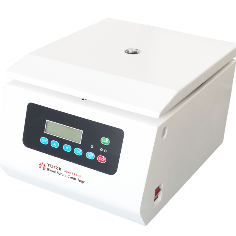 Настольная низкоскоростная малошумная клиническая центрифуга TD4ZB с частотой 4000 об/мин