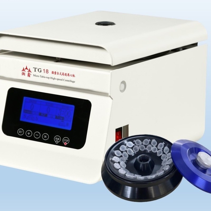 Микро настольная высокоскоростная центрифуга 185 000 об/мин, модель TG18