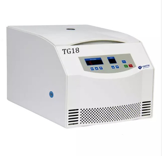 Высокоскоростная лабораторная центрифуга TG18 с 4 ведрами по 800 мл, скорость 21000 об/мин.