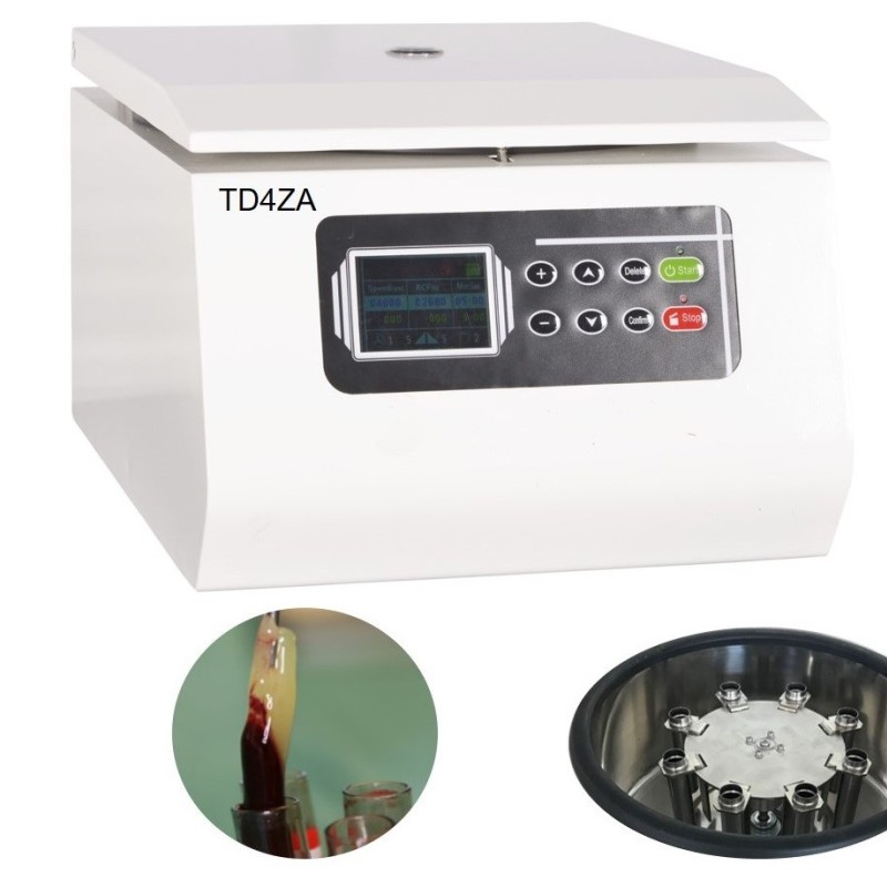 Клиническая настольная низкоскоростная центрифуга 4000 об/мин для салона красоты PRF PRP