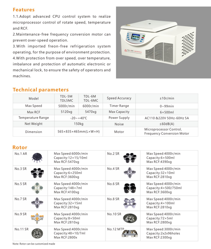 refrigerated centrifuge