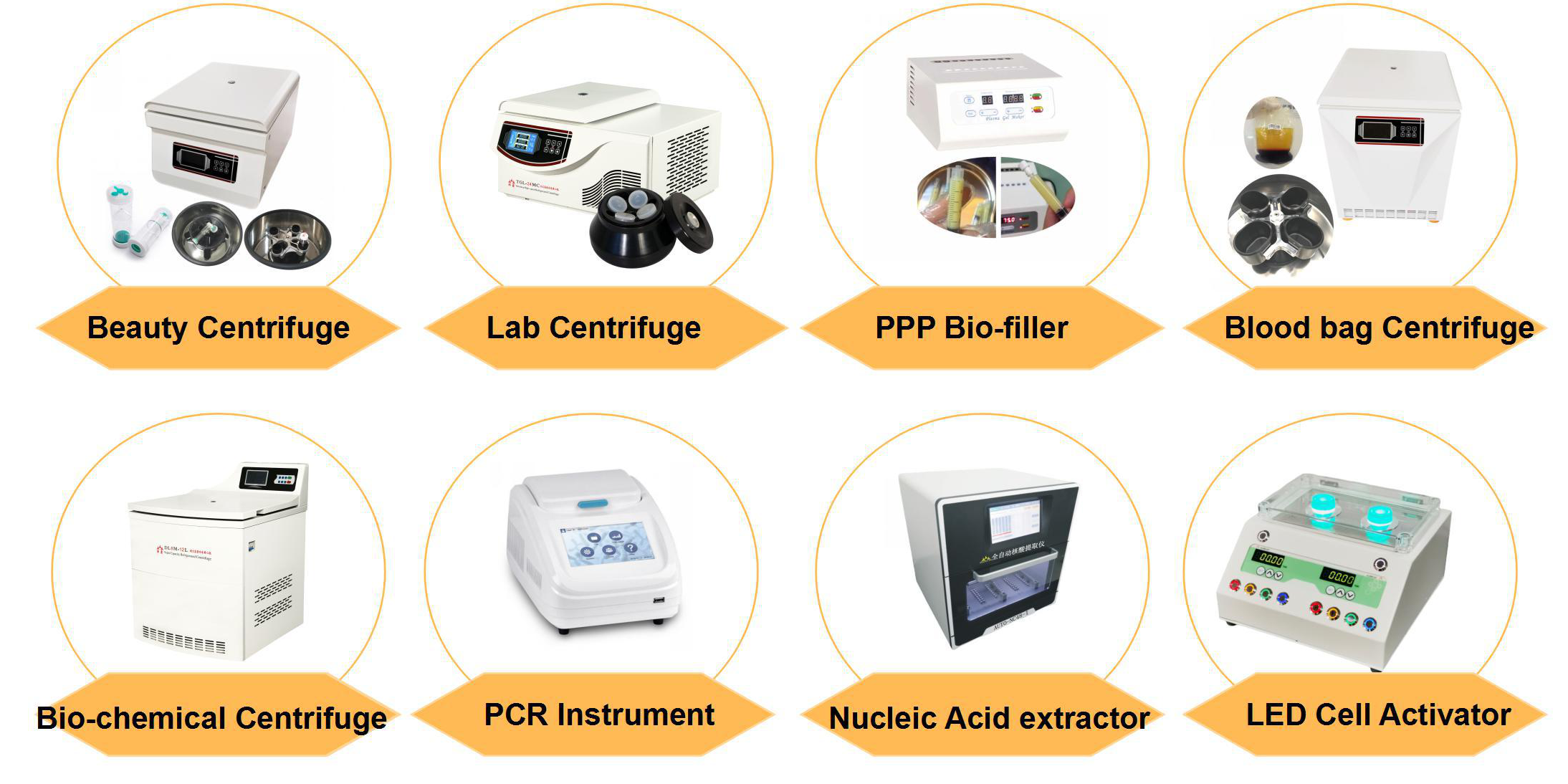 types of centrifuge