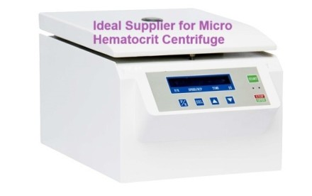 Ideal Supplier for Micro Hematocrit Centrifuge