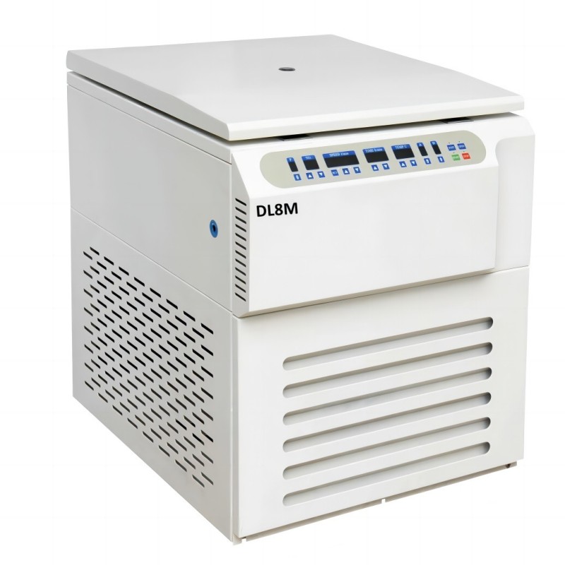 DL8M blood banking centrifuge for 16x500ml blood bag 8000rpm