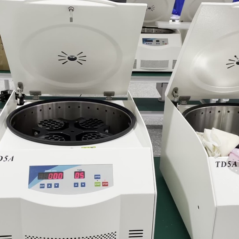 5000rpm benctop Low Speed Microplater Elisa Lab Centrifuge TD5B