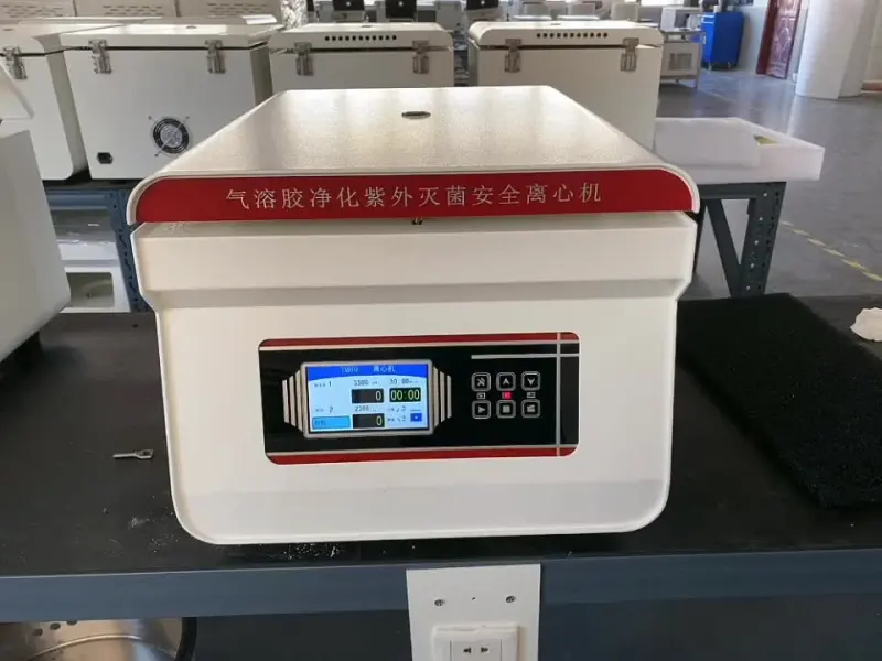 What is a high-speed centrifuge used for in a laboratory