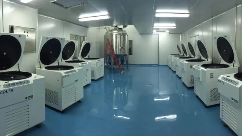 large capacity refrigerated centrifuge