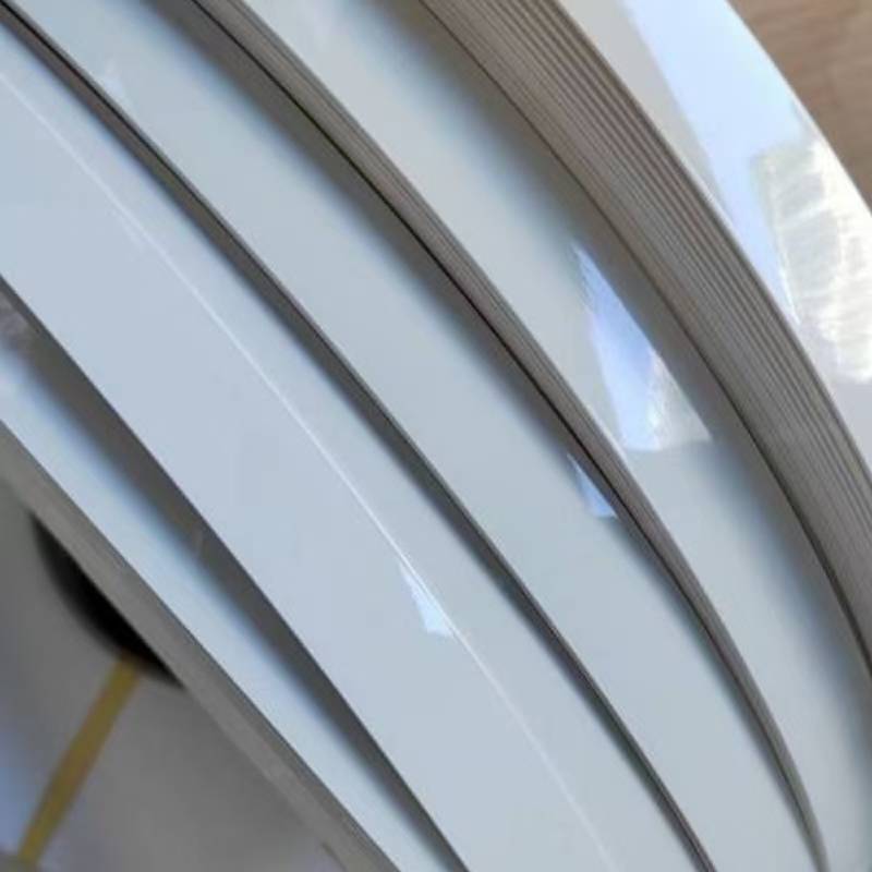 PVC high - gloss white edge banding
