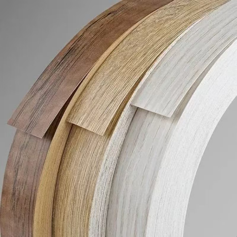 Home edge banding tape with adhesive backing