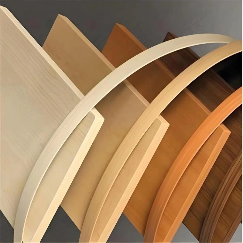 What are the three types of edge banding?