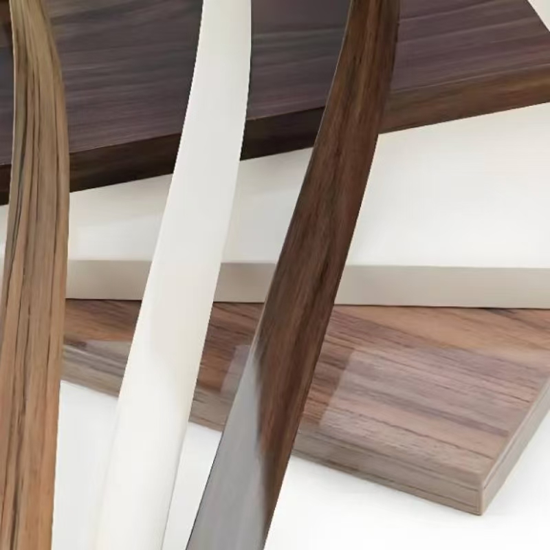 Pre-adhesive edge banding for plywood