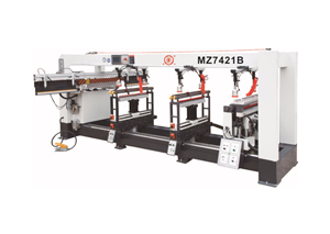 Four Lines Woodworking Drilling Machine