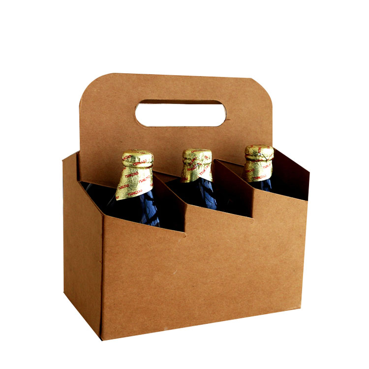 Wholesale Custom Recyclable Beverage Box Embossed Printing Food Packaging Logo Wine Beer Drink Cans Customizable Gift Box