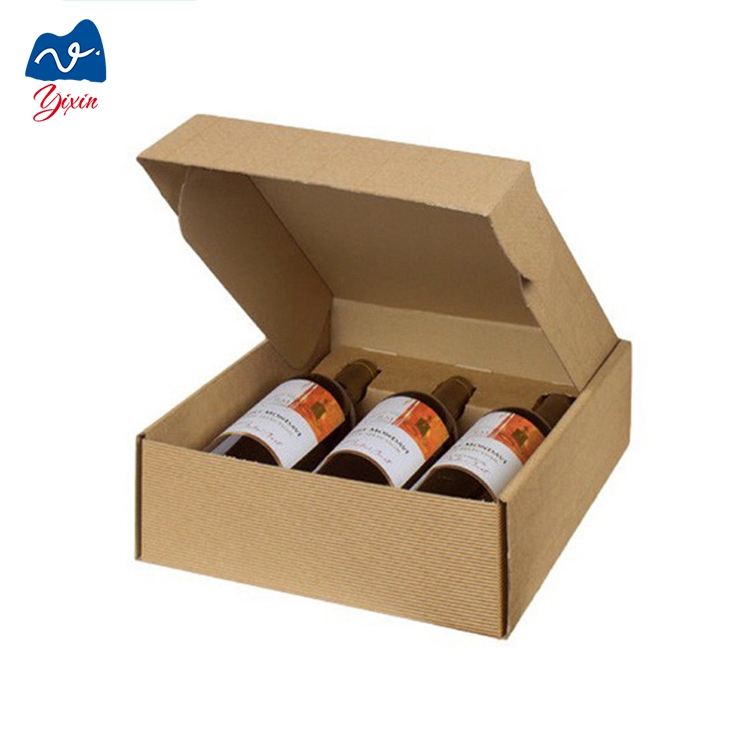 Wholesale Custom Recyclable Beverage Box Embossed Printing Food Packaging Logo Wine Beer Drink Cans Customizable Gift Box