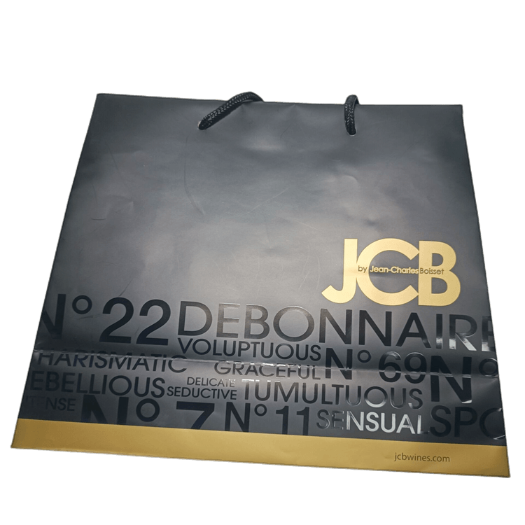 Custom Design Black Luxury Clothing Shopping Packaging 250 gsm Art Paper Bag For Clothes