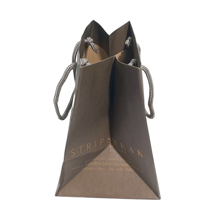 2023 new design custom brand bags cmyk Printed logo Eco friendly Birthday Gift Paper Bags