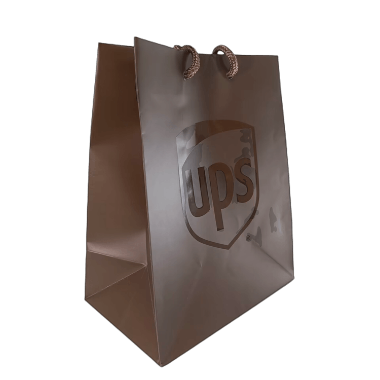 2023 new design custom brand bags cmyk Printed logo Eco friendly Birthday Gift Paper Bags