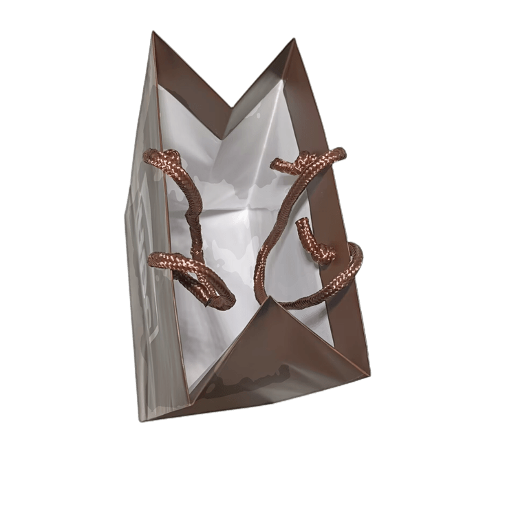 2023 new design custom brand bags cmyk Printed logo Eco friendly Birthday Gift Paper Bags
