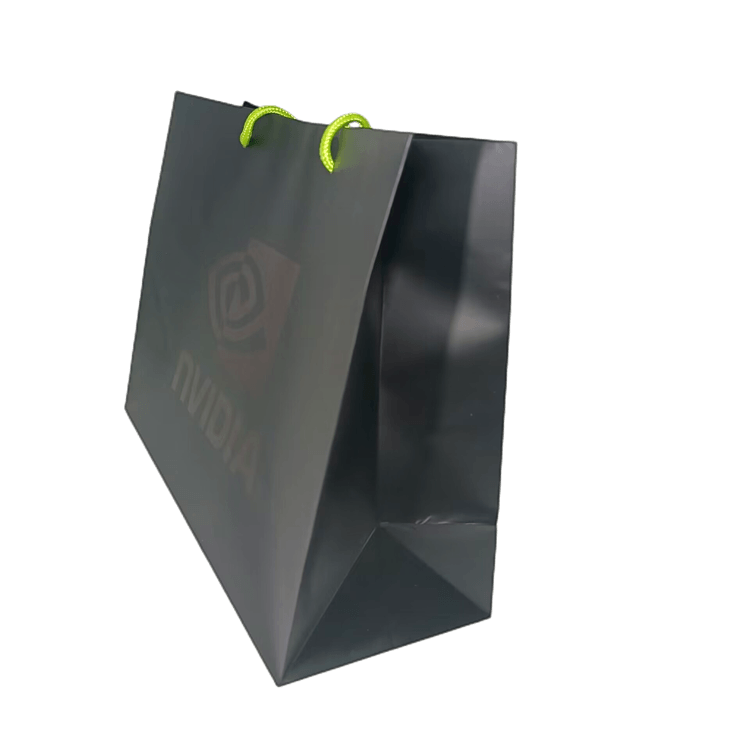 Custom Luxury Gift Garment Paper Shopping Bags With Logo PrintCoated Paper Shopping Bag