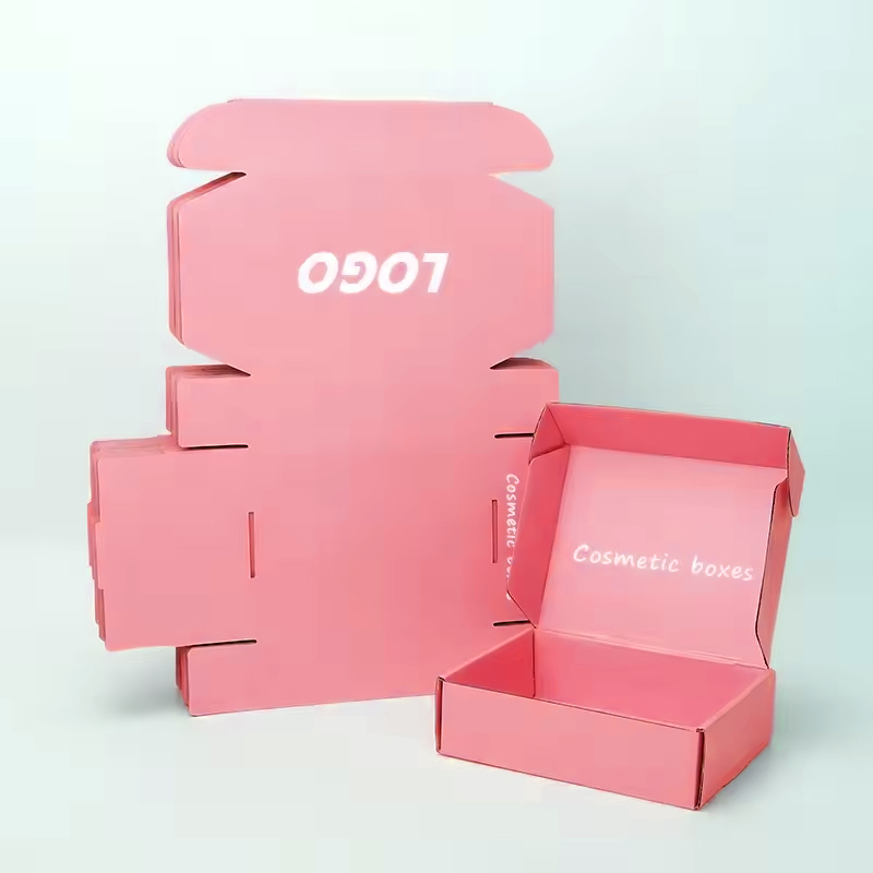 Supply Custom Logo Printed Flat pack Paper Packaging Box Corrugated ...