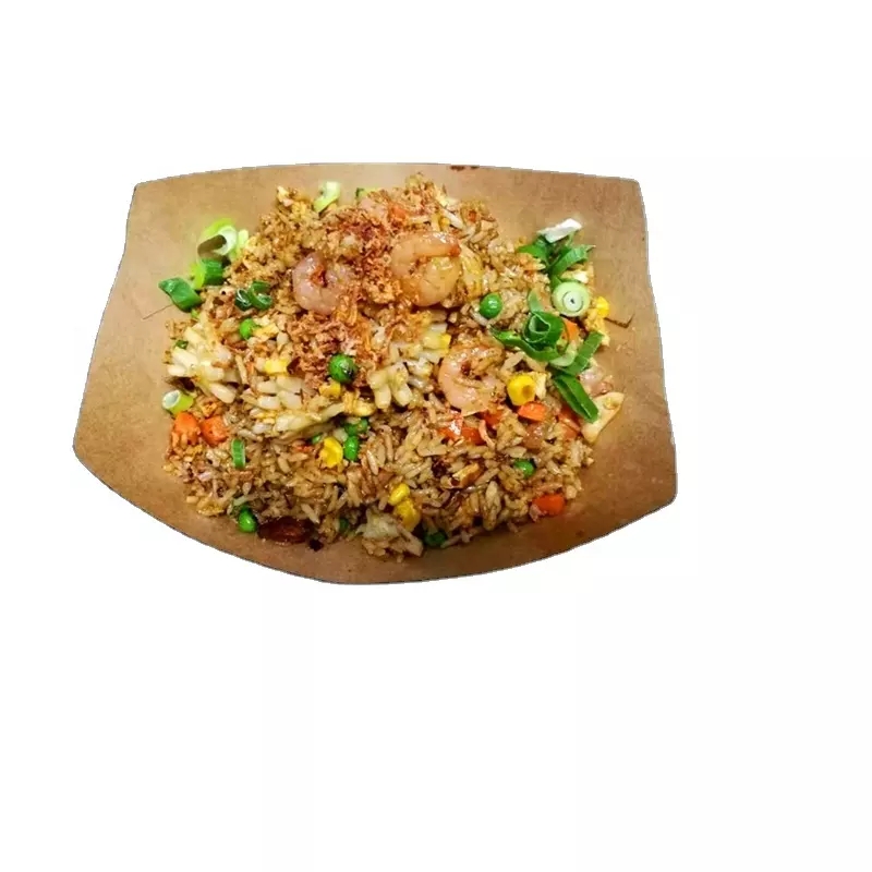 Eco-friendly food packing box custom logo cmyk printed wholesale fried chicken packaging paper boxes