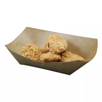 Eco-friendly food packing box custom logo cmyk printed wholesale fried chicken packaging paper boxes