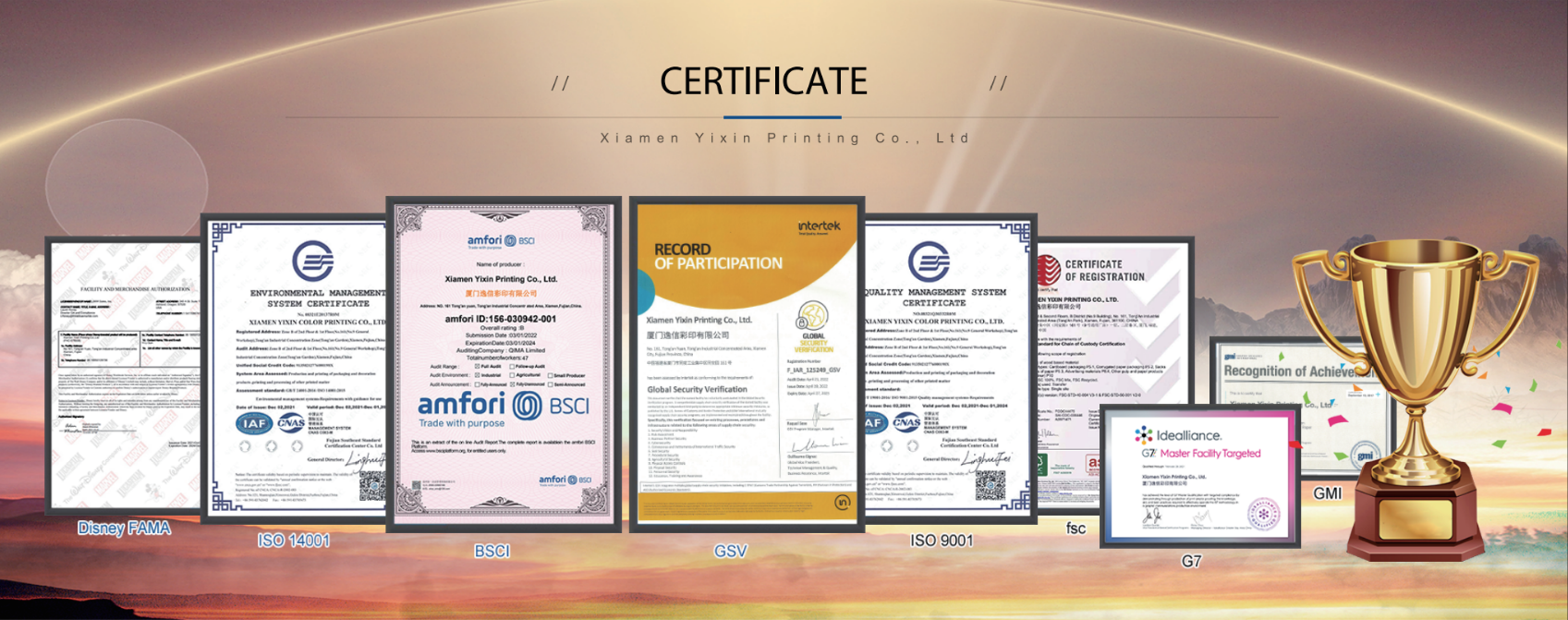 Paper printing transport packaging