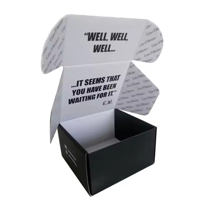 Custom Logo Printed Eco-Friendly Corrugated Kraft Paper Boxes Brands Delivery Cardboard Paper Boxes