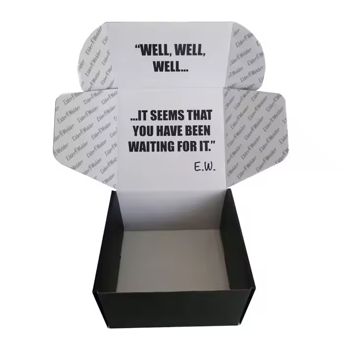 Custom Logo Printed Eco-Friendly Corrugated Kraft Paper Boxes Brands Delivery Cardboard Paper Boxes