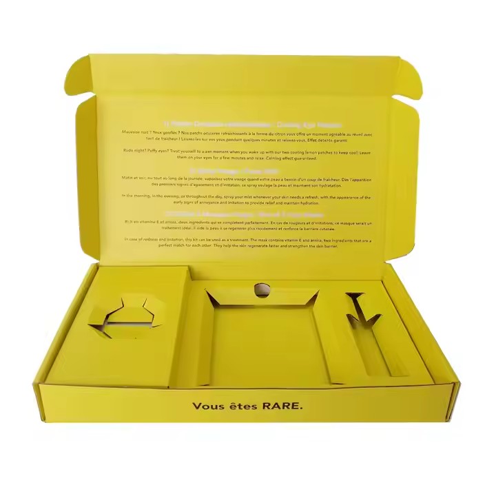 Recyclable Corrugated Shipping Box for Clothing Packaging and Gift Mail Environmentally Friendly Paper Boxes