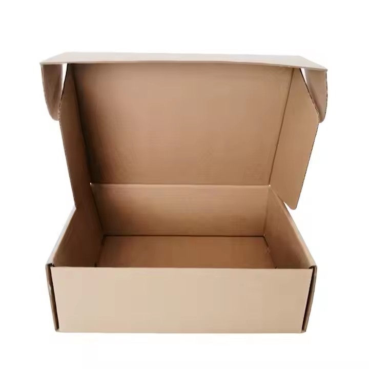 ODM/OEM Shipping Box Recycled Brown Kraft Corrugated Box 3 Layer E Flute Carton Packaging Box