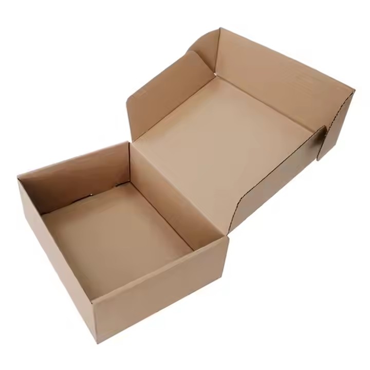 ODM/OEM Shipping Box Recycled Brown Kraft Corrugated Box 3 Layer E Flute Carton Packaging Box
