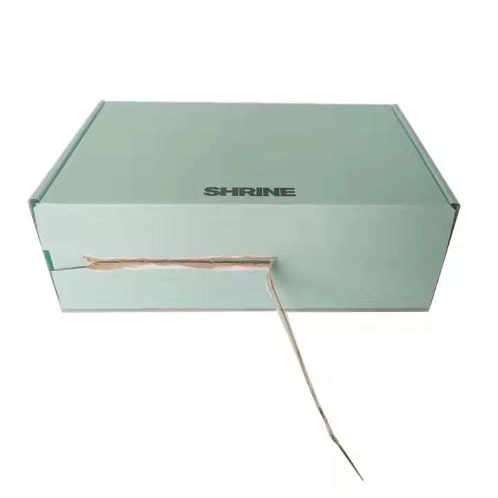 Custom Logo Corrugated Board Mail Gift Box Eco-Friendly Kraft Paper Clothing Packaging Zipper Shipping Box