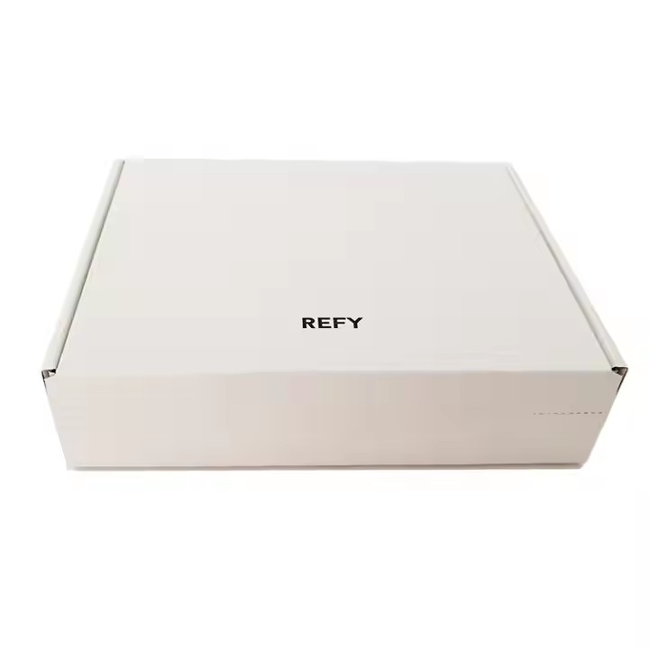 Colorful Corrugated Shipping Box for E-Commerce Self-Sealing Magnet Fold Design for Cosmetic Clothes Wigs Underwear Gifts